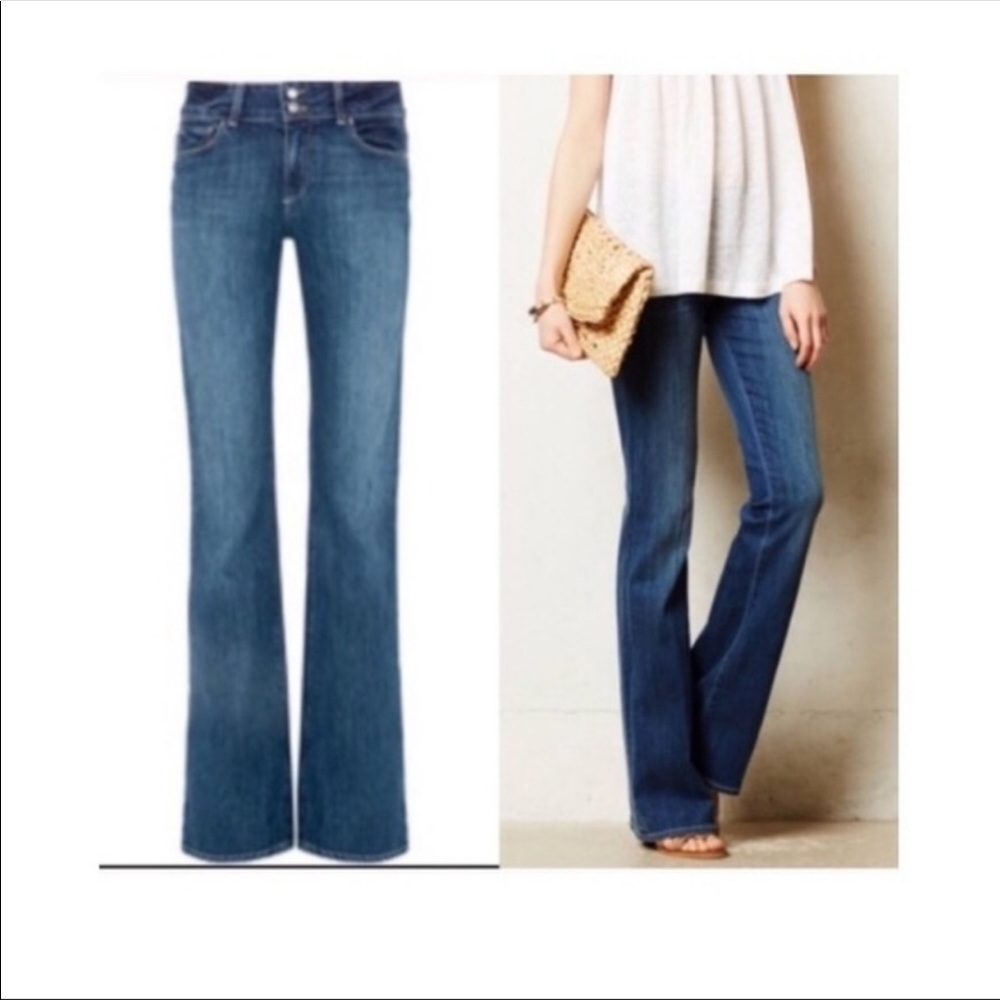 Paige Denim Hidden Hills High Rise Bootcut Jeans